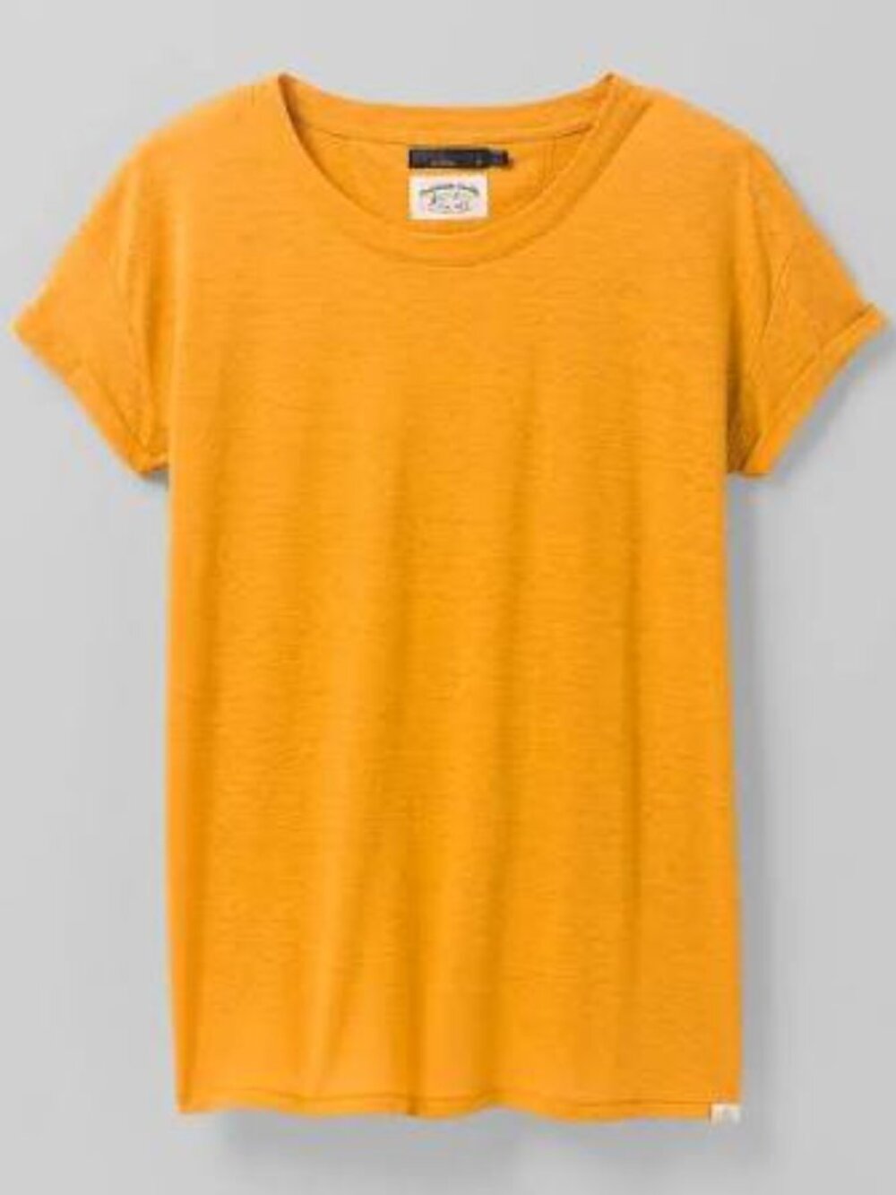 Prana Cozy Up Short Sleeve Crew in Golden Hour Heather